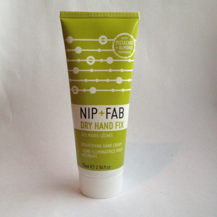Nib + Fab Dry hand Cream Pistachio