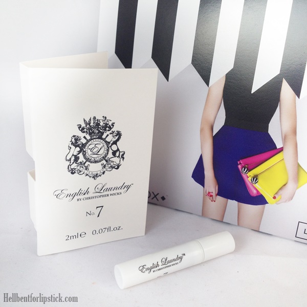 Birchbox march 2014 English Laundry no.7 for her