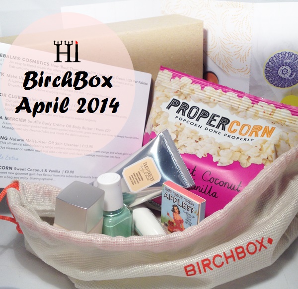 Birchbox April 2014 Review